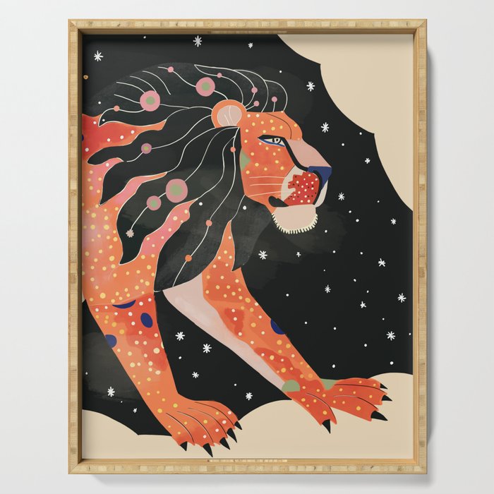 Astral Lion Serving Tray Gallery Image 1