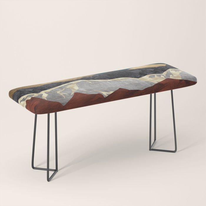 Mountain Peak Reflection Bench Gallery Image 1