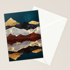 Mountain Peak Reflection Stationery Card Gallery Image 2
