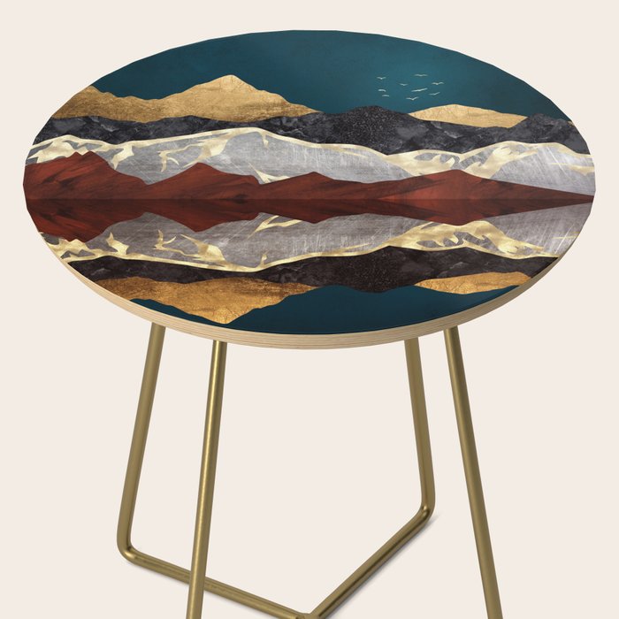 Mountain Peak Reflection Side Table Gallery Image 2