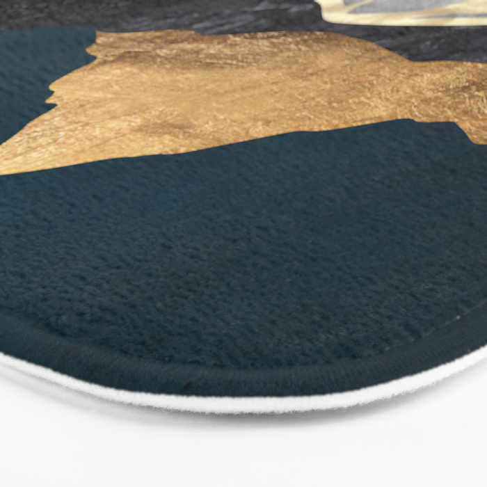 Mountain Peak Reflection Bath Mat Gallery Image 3