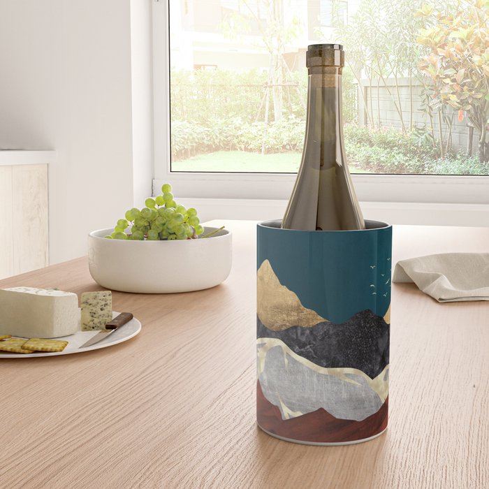Mountain Peak Reflection Wine Chiller Gallery Image 4