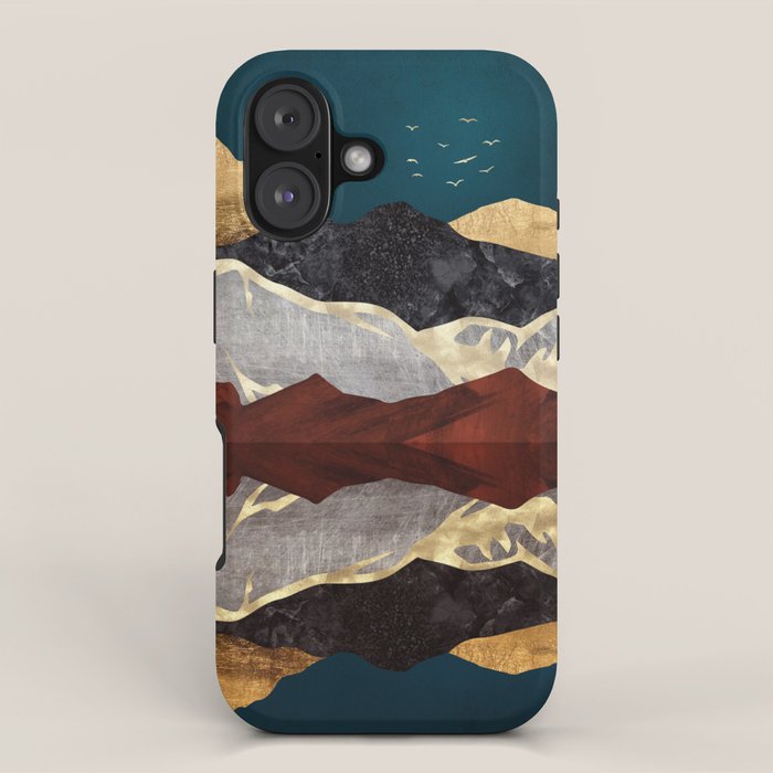 Mountain Peak Reflection iPhone Case Gallery Image 1