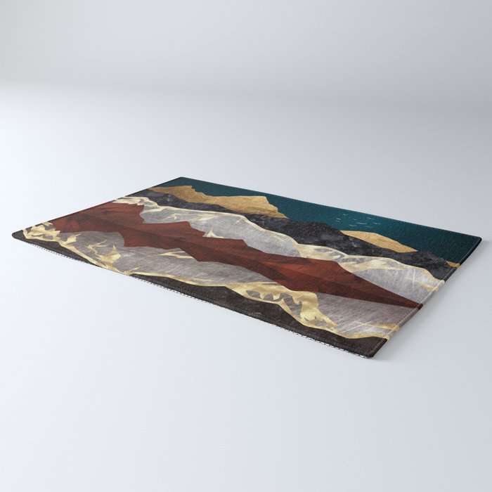 Mountain Peak Reflection Rug Gallery Image 3
