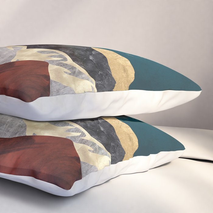 Mountain Peak Reflection Pillow Sham Gallery Image 3
