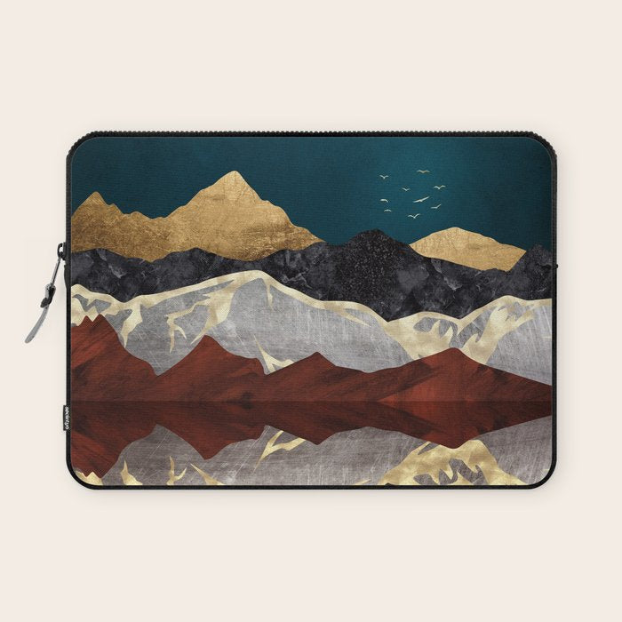 Mountain Peak Reflection Laptop Sleeve Gallery Image 1