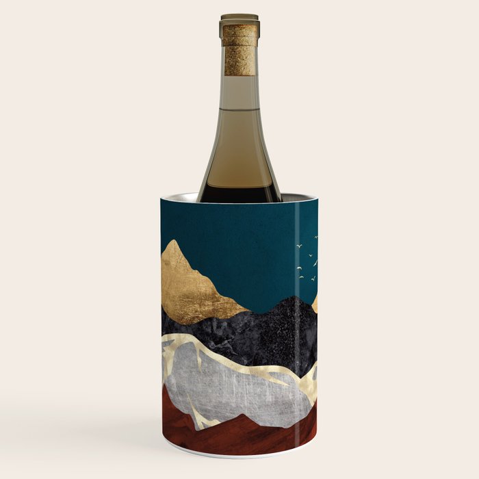 Mountain Peak Reflection Wine Chiller Gallery Image 1