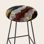 Mountain Peak Reflection Stool Gallery Image 2
