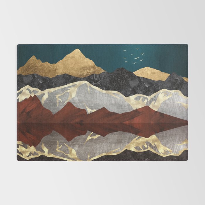 Mountain Peak Reflection Rug Gallery Image 2