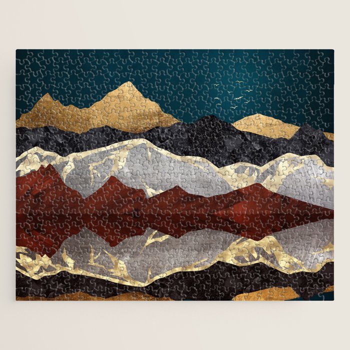 Mountain Peak Reflection Jigsaw Puzzle Gallery Image 1