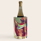 Caballero Aguila Aztec Scout Portrait painting Wine Chiller Gallery Image 1