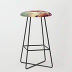 Caballero Aguila Aztec Scout Portrait painting Stool Gallery Image 1
