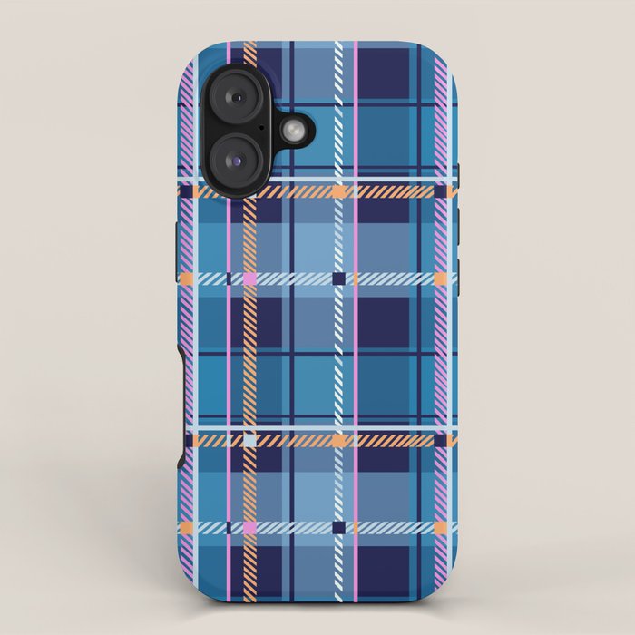 Tartan Motif Style B iPhone Case Gallery Image 1