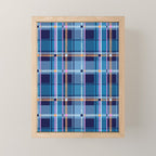 Tartan Motif Style B Mini Art Print Gallery Image 1