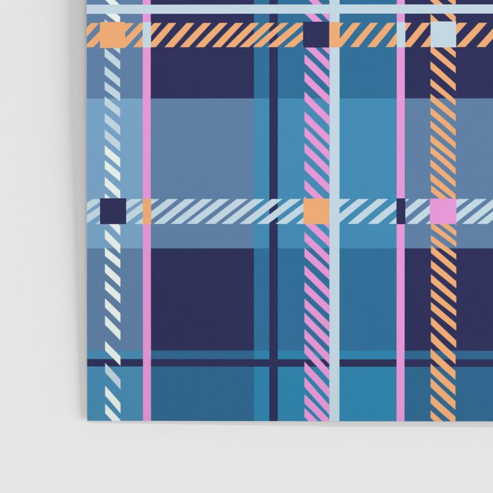 Tartan Motif Style B Poster Gallery Image 3