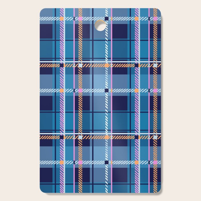 Tartan Motif Style B Cutting Board Gallery Image 1