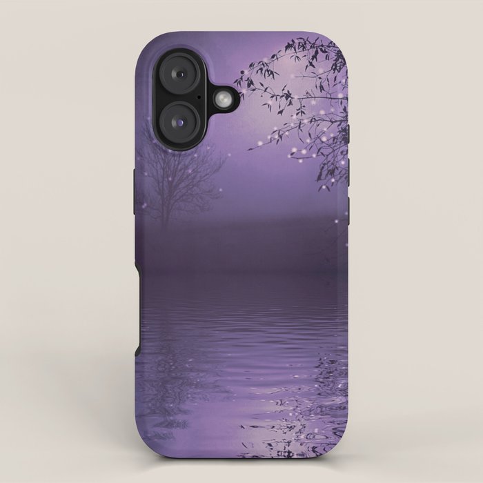 SONG OF THE NIGHTBIRD - LAVENDER iPhone Case Gallery Image 1