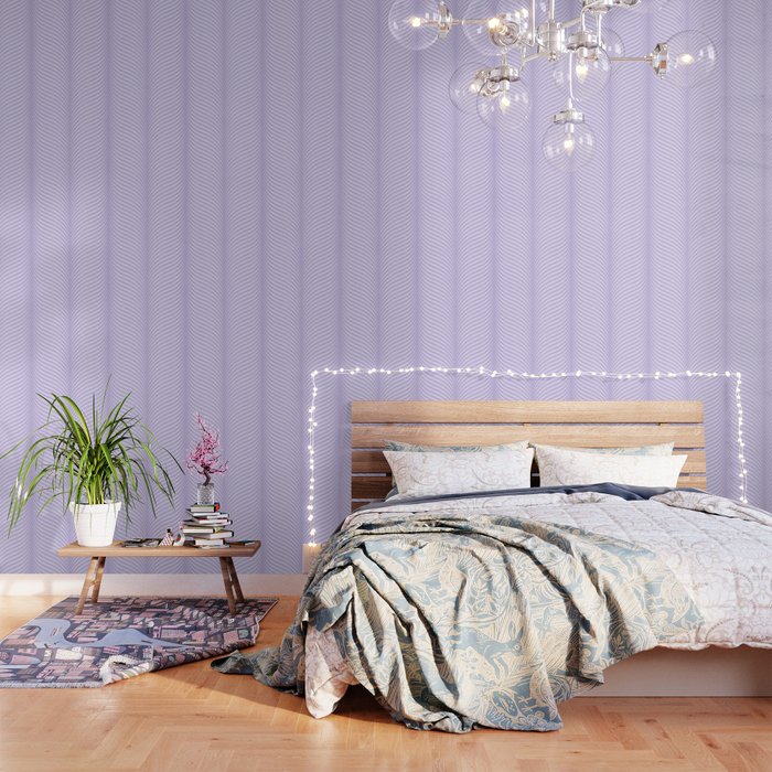 Elysian XIV Lavender Purple Wallpaper Gallery Image 3