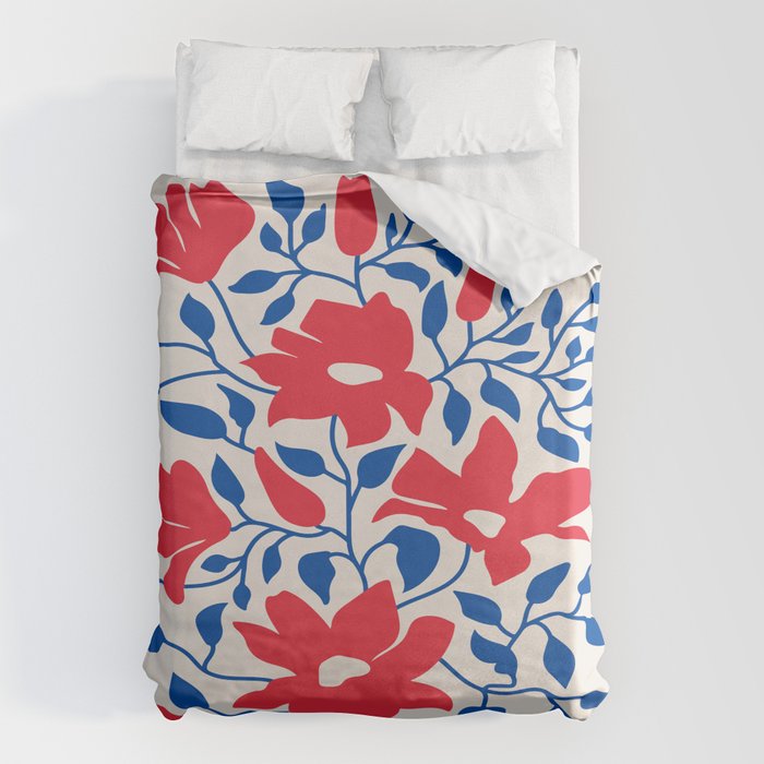 Flowers & Branches: Day Edition Duvet Cover Gallery Image 1