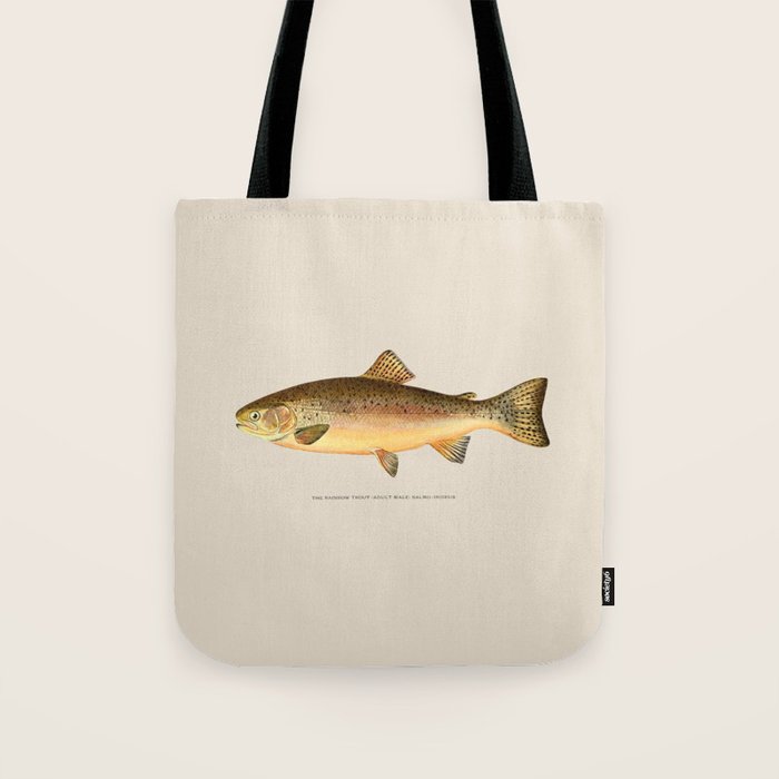 The Rainbow Trout Tote Bag Gallery Image 1