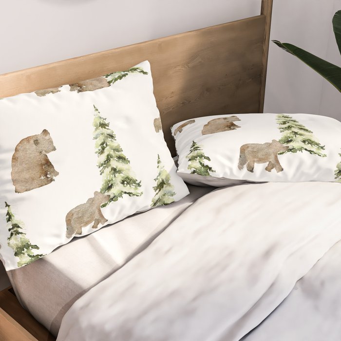 Can't Bear It Pillow Sham Gallery Image 2