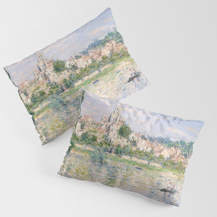 Vetheuil in Summer 1880 by Claude Monet Pillow Sham Gallery Image 3