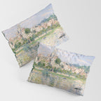 Vetheuil in Summer 1880 by Claude Monet Pillow Sham Gallery Image 3