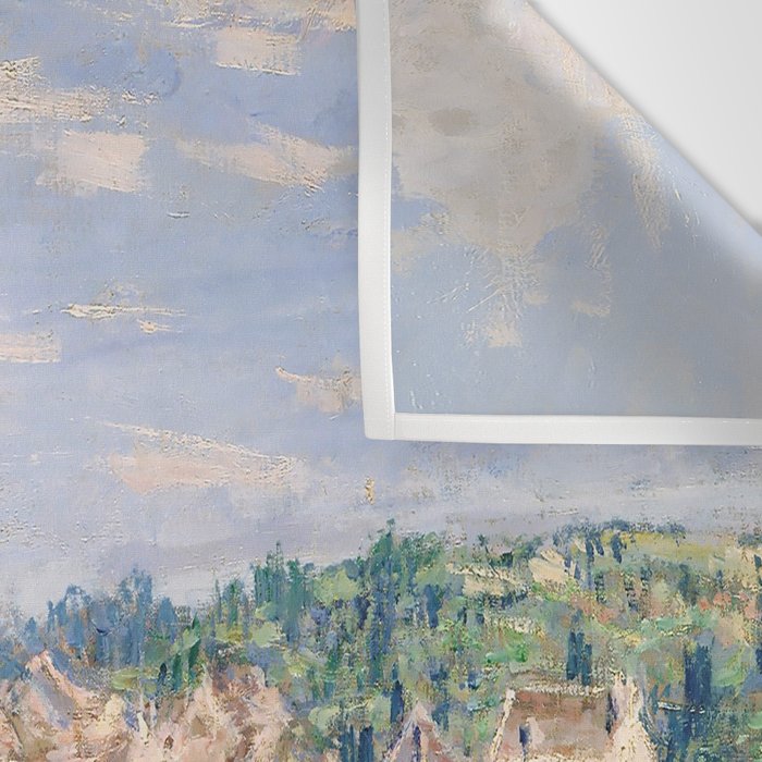 Vetheuil in Summer 1880 by Claude Monet Wall Tapestry Gallery Image 3