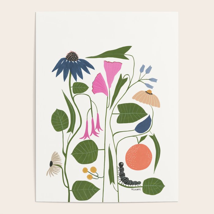 Florence Floral Poster Gallery Image 1