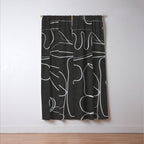 Abstract line art 10/2 Window Curtain Gallery Image 3