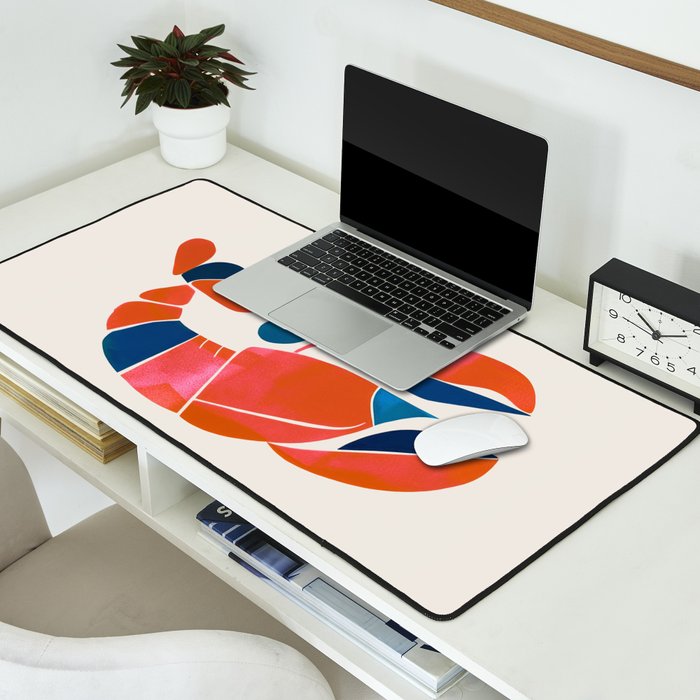 Shell Geometry Desk Mat Gallery Image 2