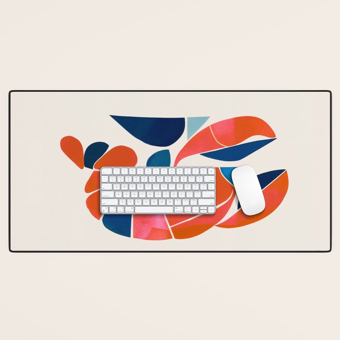Shell Geometry Desk Mat Gallery Image 1