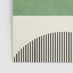 Abstract Lines Composition - Green Yellow Poster Gallery Image 3