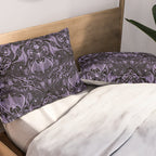 Bats and Beasts - ROYAL PURPLE Pillow Sham Gallery Image 2