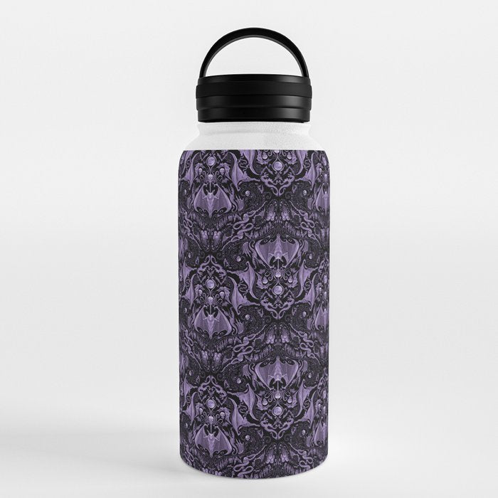 Bats and Beasts - ROYAL PURPLE Water Bottle