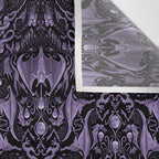 Bats and Beasts - ROYAL PURPLE Wall Tapestry Gallery Image 3