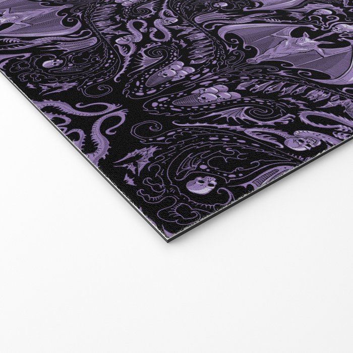 Bats and Beasts - ROYAL PURPLE Welcome Mat Gallery Image 2