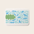 Paris: Flower Market 02 | Botanica Edition Bath Mat Gallery Image 1