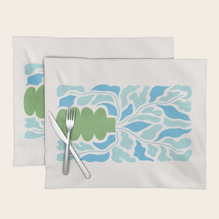 Paris: Flower Market 02 | Botanica Edition Placemat Gallery Image 1