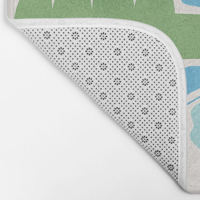 Paris: Flower Market 02 | Botanica Edition Bath Mat Gallery Image 2