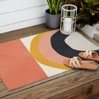 Abstract Art 8 Outdoor Rug Gallery Image 2