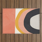 Abstract Art 8 Outdoor Rug Gallery Image 1