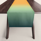 AUTUMN FOREST OMBRE COLORS ABSTRACT Table Runner Gallery Image 1