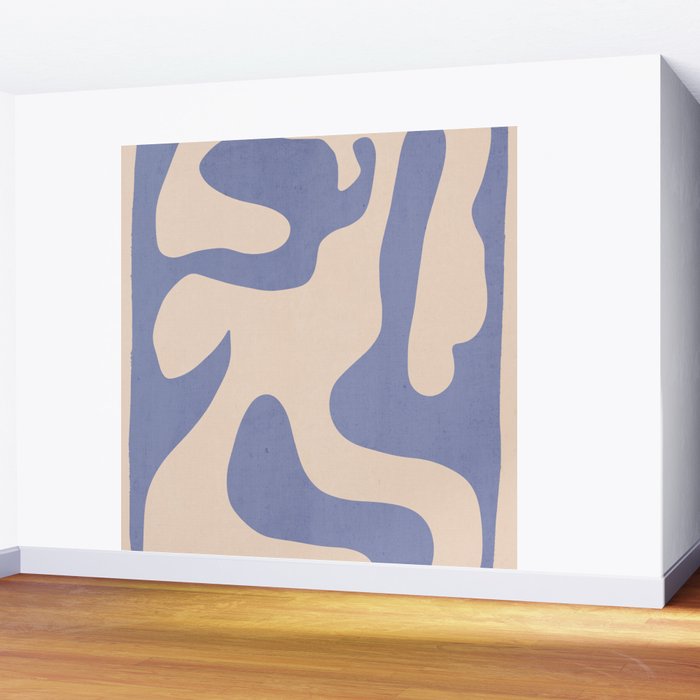Modern Abstract Shapes 78 Wall Mural Gallery Image 2
