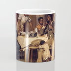 African American Masterpiece 'A Pastoral Visit' by Richard Norris Brooke Coffee Mug Gallery Image 4