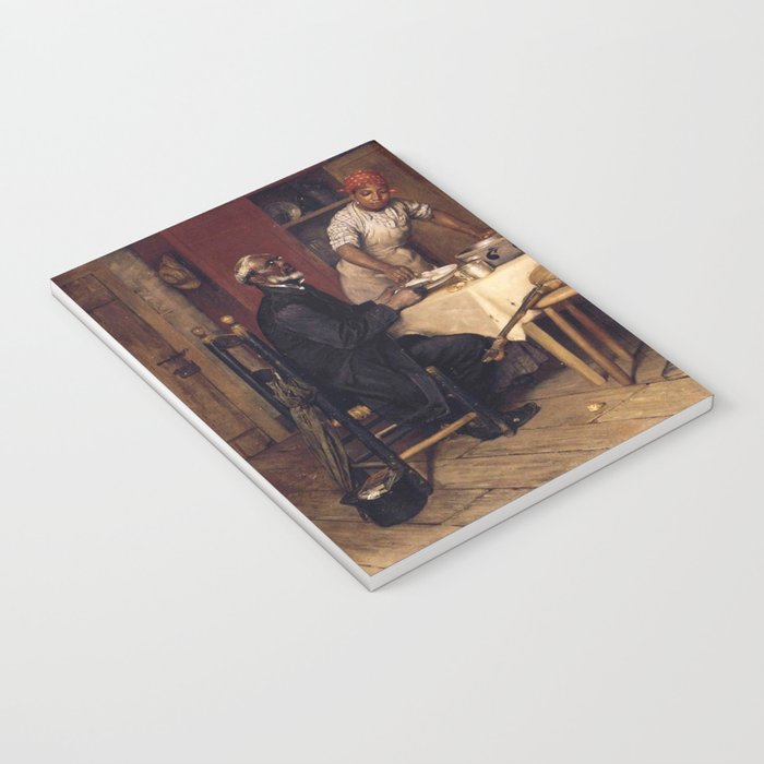 African American Masterpiece 'A Pastoral Visit' by Richard Norris Brooke Notebook Gallery Image 3