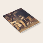 African American Masterpiece 'A Pastoral Visit' by Richard Norris Brooke Notebook Gallery Image 2