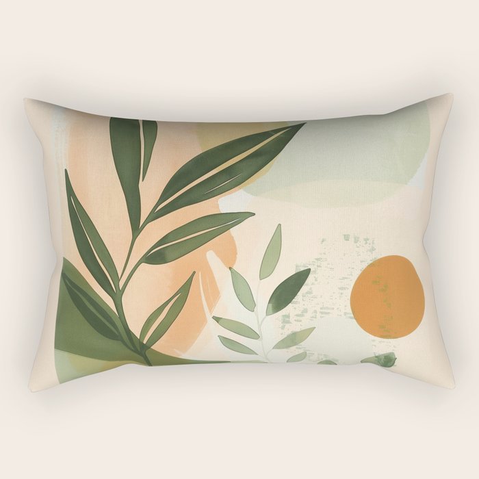 Shapes of Nature III Rectangular Pillow Gallery Image 1