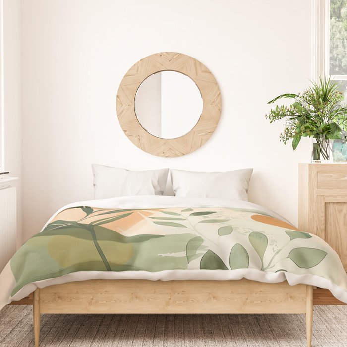 Shapes of Nature III Duvet Cover Gallery Image 3