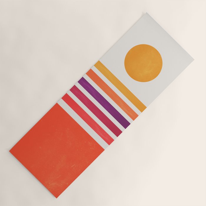 California Sunrise Yoga Mat Gallery Image 1
